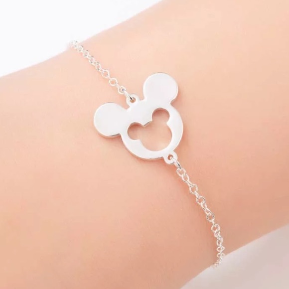 Disney Jewelry - Silver Colored Mickey Mouse Disney Bracelet